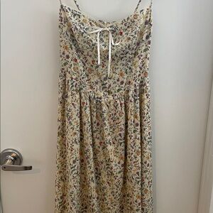 NWT Reformation Allure Multicolor Floral Midi Dress size 8
